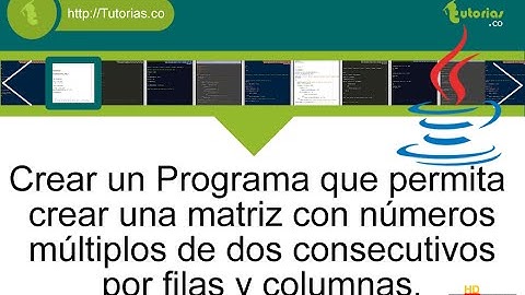 arrays – java (filas columnas multiplos de dos)