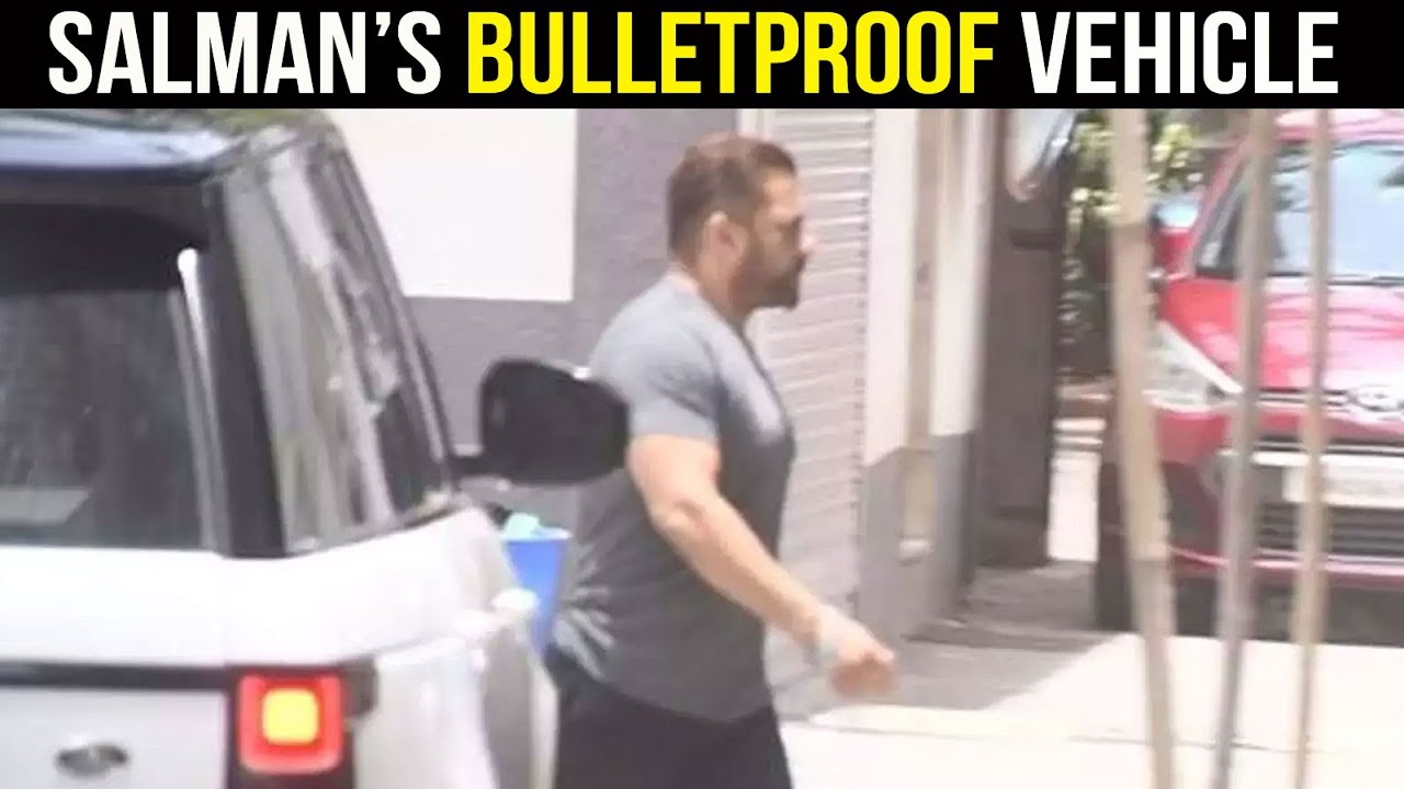 After receiving threats, Salman Khan upgrades his car with armour and bulletproof glass