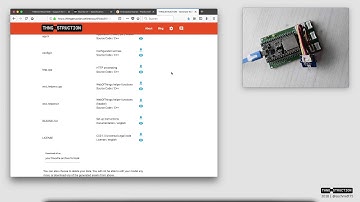 THNG:STRUCTION: Support for ESP32, WebThing API and PlatformIO-style projects.