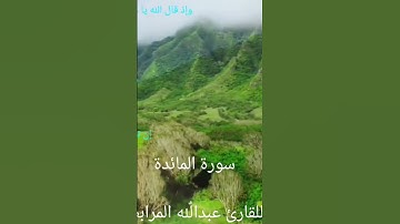 إن تعذبهم فإنهم عبادك تلاوة خاشعة وهادئة تطمئن إليها القلوب للقارئ عبدالله المرابط ❤️🥺