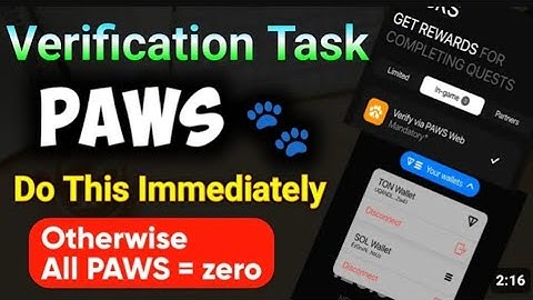 paws verification process  | paws verification problem | paws airdrop eligibility