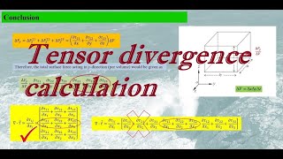 [Fluid dynamics: Equation] Tensor divergence calculation