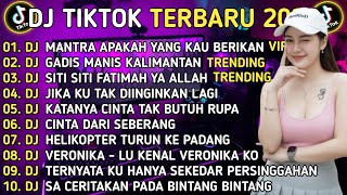 DJ TIKTOK TERBARU 2026 || DJ MANTRA APAKAH YANG KAU BERIKAN🎵DJ GADIS MANIS KALIMANTAN🎵FULL ALBUM