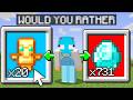 Minecraft, But Would You Rather