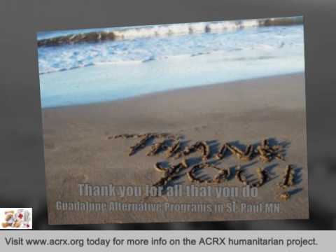 Guadalupe Alternative Programs Receive Tribute & Medicine Discount Cards by Charles Myrick of ACRX