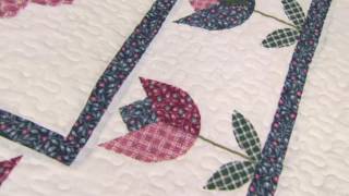 Home Sweet Home 100% Cotton Hand Pieced Quilt Set w/ Sham(s) on QVC