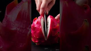 Dragon Fruit Cutting Like a Pro! 🔥Perfect Dragon Fruit Slice in 9 SecondsSatisfying Dragon Fruit
