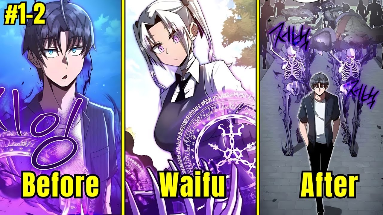 (1-2)He Summons Countless Undead Skeletons That Obey His Every Command! - Manhwa Recap