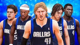 My FIRST time using the 2003 Mavs in NBA 2K23 PLAY NOW ONLINE