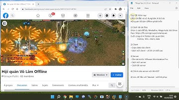 [JX 8.0] Cài đặt, chỉnh sửa và backup VLTK offline 8.0 do Hội quán Võ Lâm offline phát triển