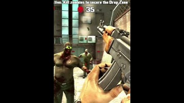 DEAD TRIGGER - Gameplay Walkthrough, IOS & Android, Kill All Zombies (AK47)