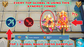 TOP GLOBAL FAVORITE NEW META COMBO - BEST MAGIC CHESS STRATEGY - MAGIC CHESS GO GO