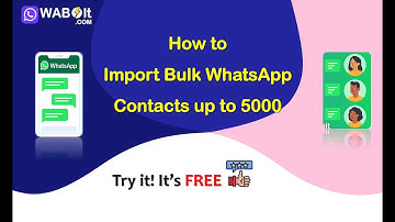 WhatsApp-Bolt Bulk Contacts Import Tutorial | Upload 5000 WhatsApp Numbers via CSV File Easily