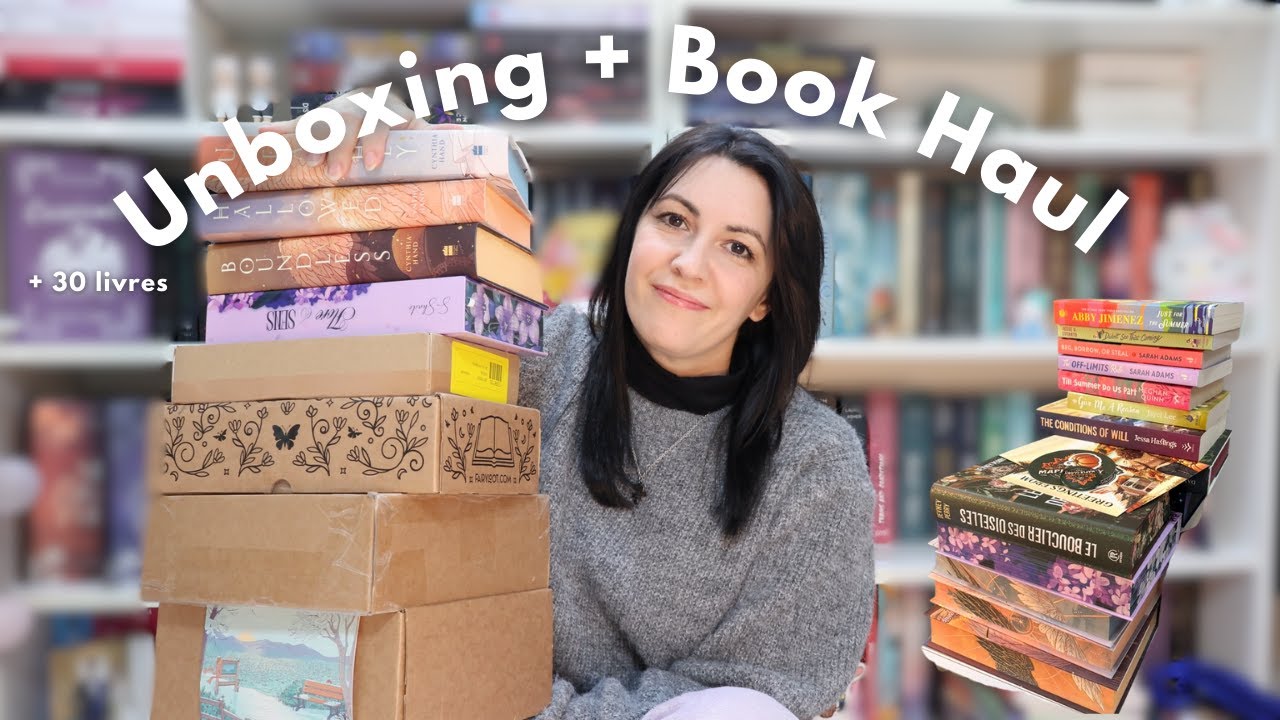 🫣 ENORME UNBOXING, BOOK HAUL ET BOOK SWAP !