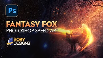 Fantasy Fox - Photoshop Speed Art | Photoshop Manipulation | Tutorial