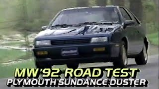 1992 Plymouth Sundance Duster Coupe/Sedan (Manual) - Motorweek Retro