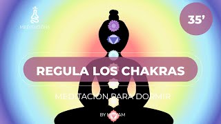 Meditación Guiada para Dormir ☘ Auto Sanación Equilibrando los Chakras