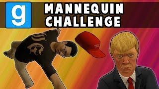 Gmod MANNEQUIN CHALLENGE: Election Night Edition (Garry's Mod Sandbox Funny Moments)