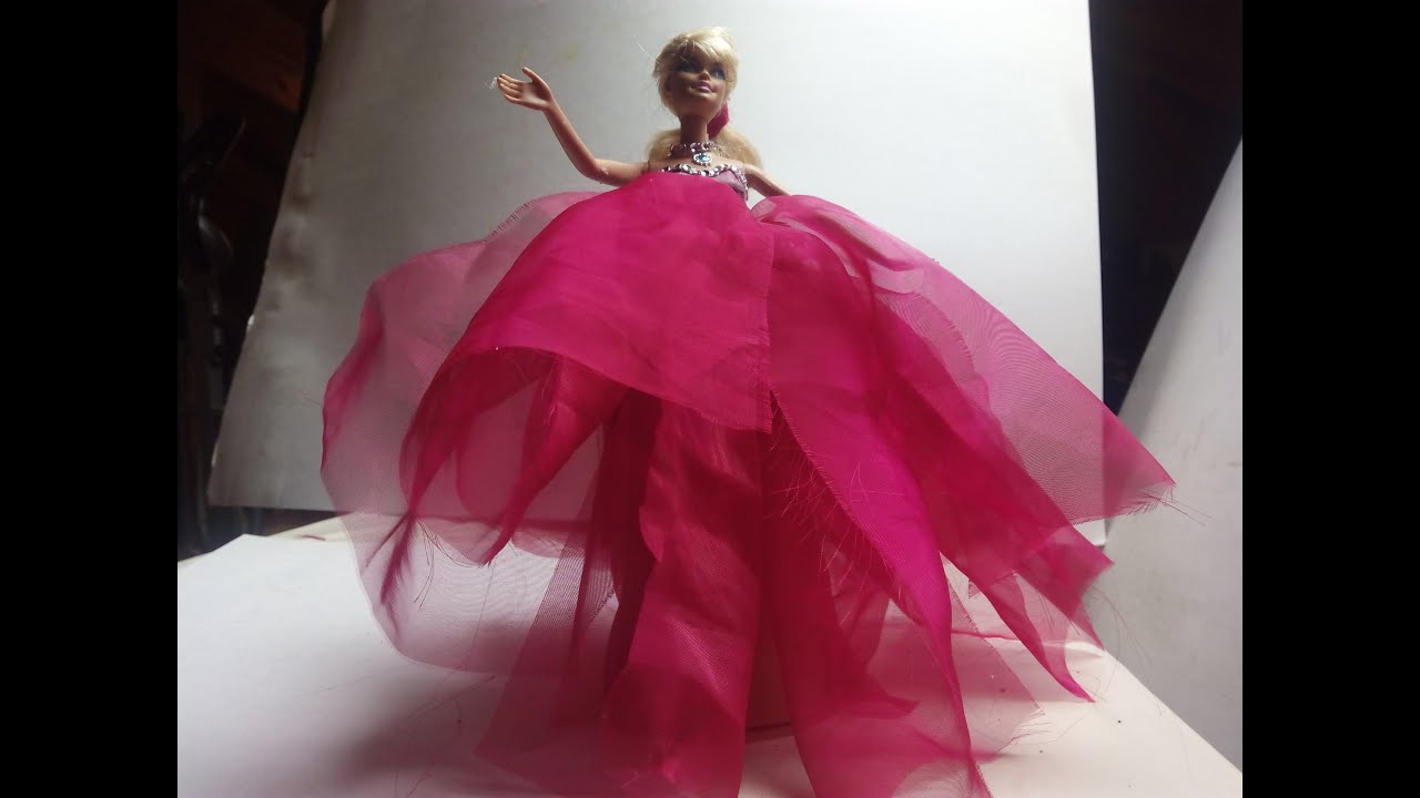 vestidos de princesa barbie
