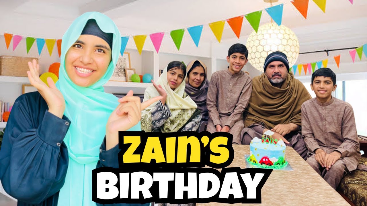 A Special Birthday Day of Zain 🎂🎉 | Full Day Family Vlog | Birthday Celebration at Home