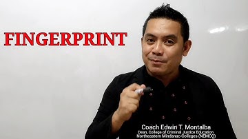 CRIMINOLOGY TUTORIAL||FINGERPRINT PART-1||