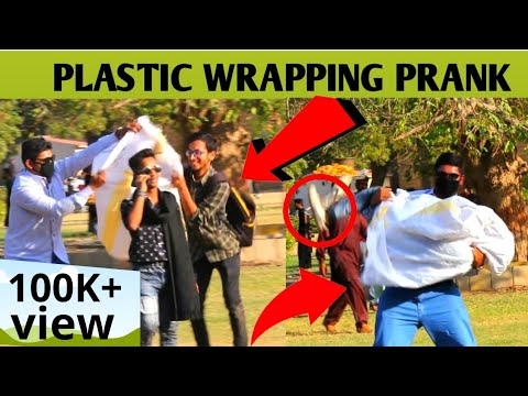 plastic-wrapping-people-prank-in-pakistan-|-most-dangerous-prank-ever-|-karachi-pranksters