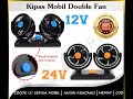 KIPAS MOBIL DOUBLE FAN