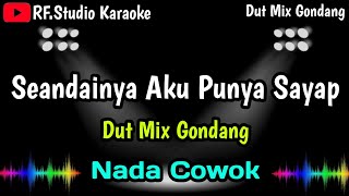 SEANDAINYA AKU PUNYA SAYAP - Rita Butar Butar [Karaoke] NADA PRIA @rfstudiokaraoke 