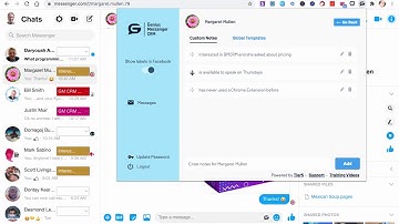 Genius Messenger CRM Creating Editing and Sorting Notes