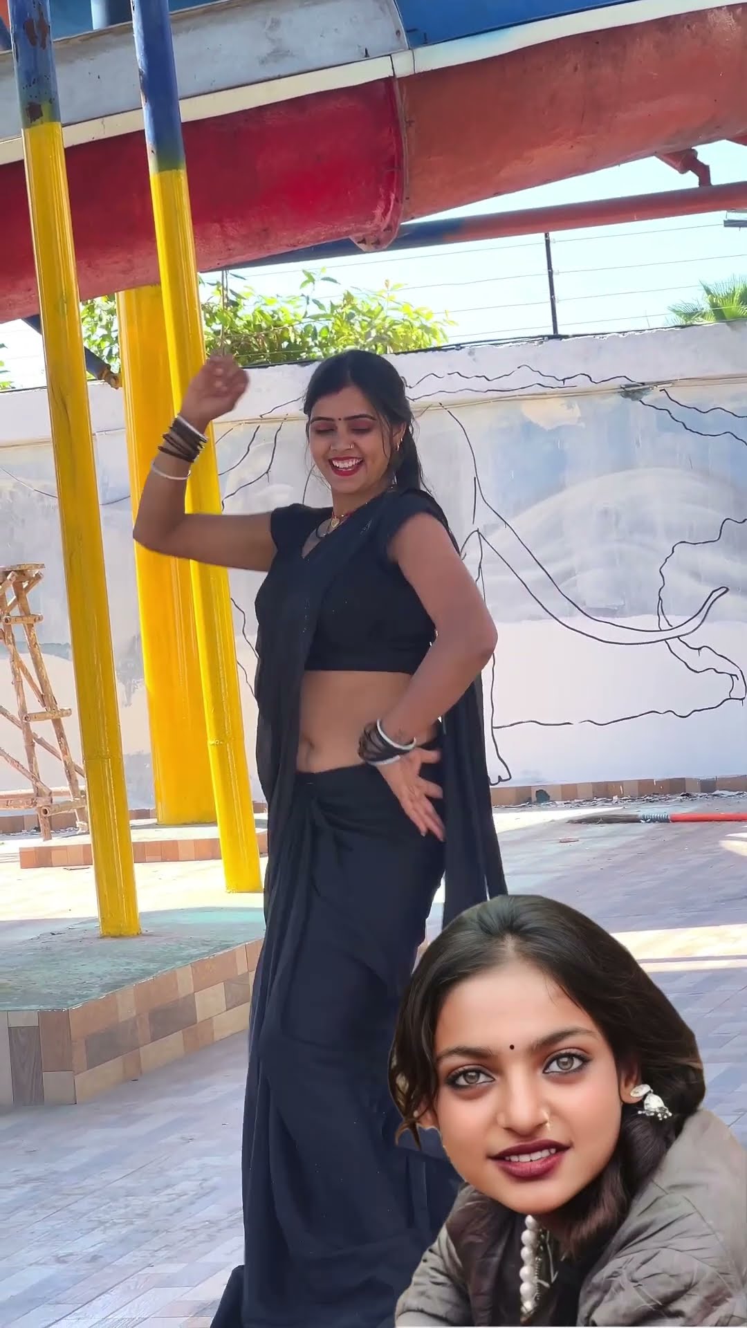 नशीली तेरी आँख ओ मोनालिसा #meenu #trending #dance #monalisa