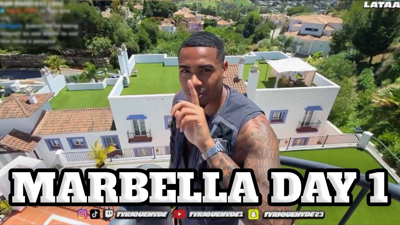 Tyrique Hyde Takes Over Marbella 🇪🇸 | DAY 1 (FULL STREAM)