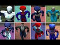 Spider-Man All Costumes | All Suits + Cheat Codes (PS1)