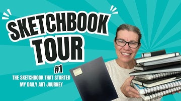 Sketchbook Tour - the sketchbook that changed my daily art journey.