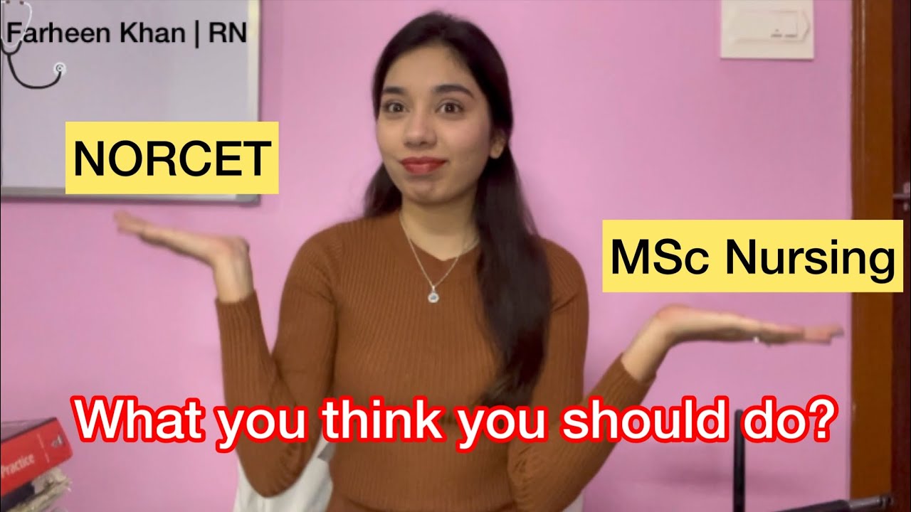 NORCET or MSc Nursing? Nursing career Which way to go? AIIMS