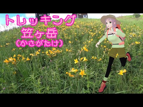 【トレッキング】笠ヶ岳（かさがたけ）＠志賀高原