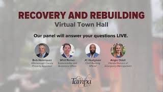 Recovery and Rebuilding - Virtual Town Hall
