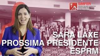 La Prossima Presidente Esprm Sara Laxe Saluta I Colleghi Italiani