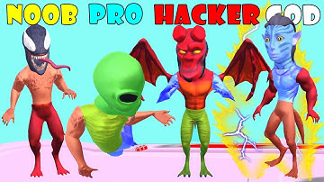 NOOB vs PRO vs HACKER vs GOD - Clone Rush
