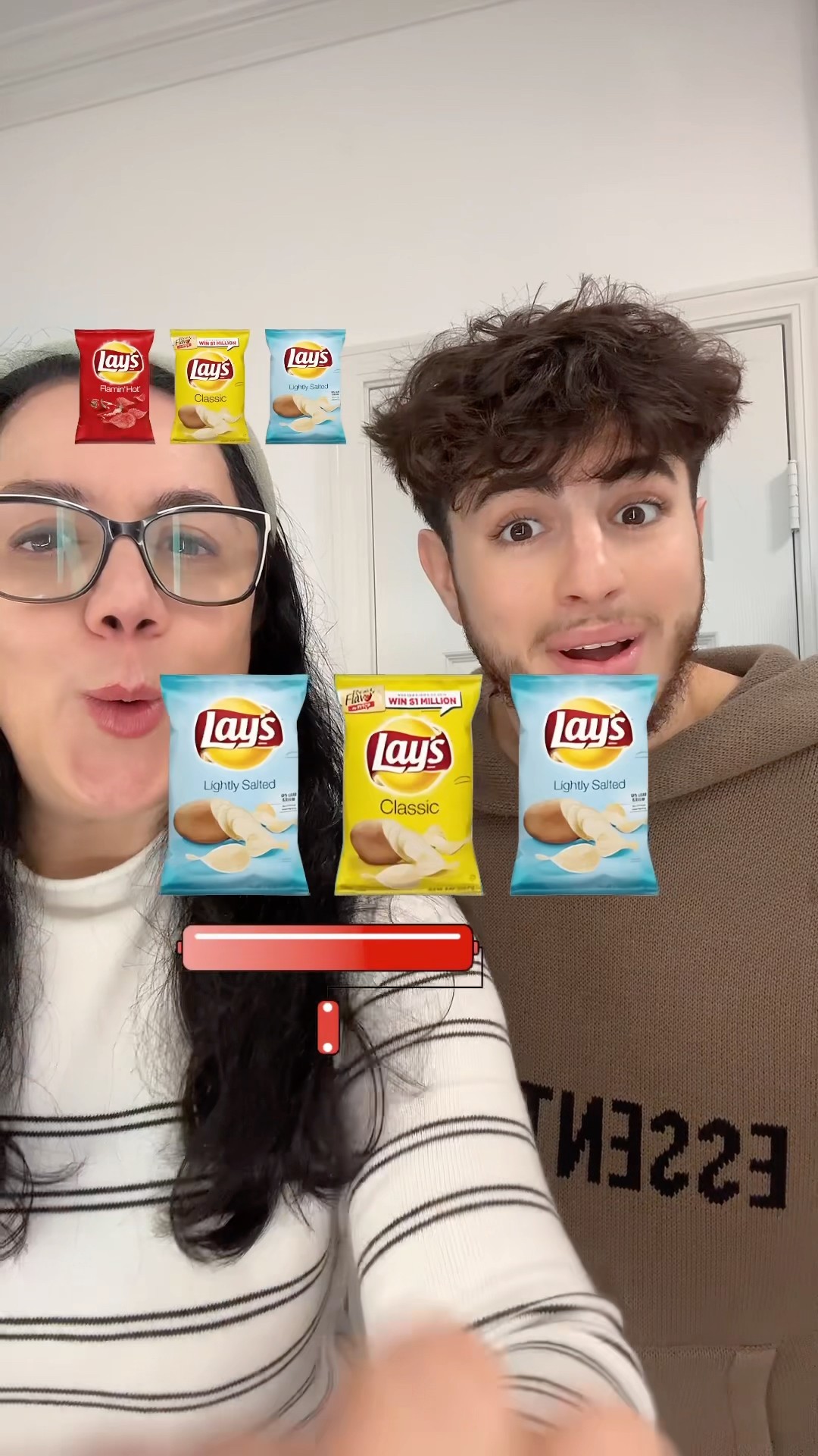 Can you paint the chip bags the right colors? ?