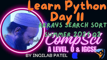 Learn Python Day 11: Question 2 Summer 21 P4 A Level Computer Science by Inqilab Patel