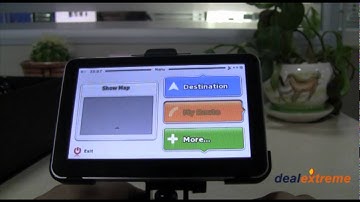 Touch Screen LCD WinCE 5.0 GPS Navigator - DealExtreme