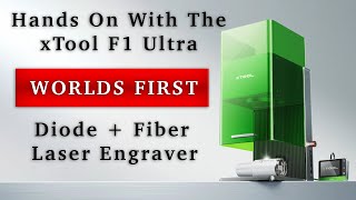 World’s First 20W Fiber & Diode Dual Laser: xTool F1 Ultra