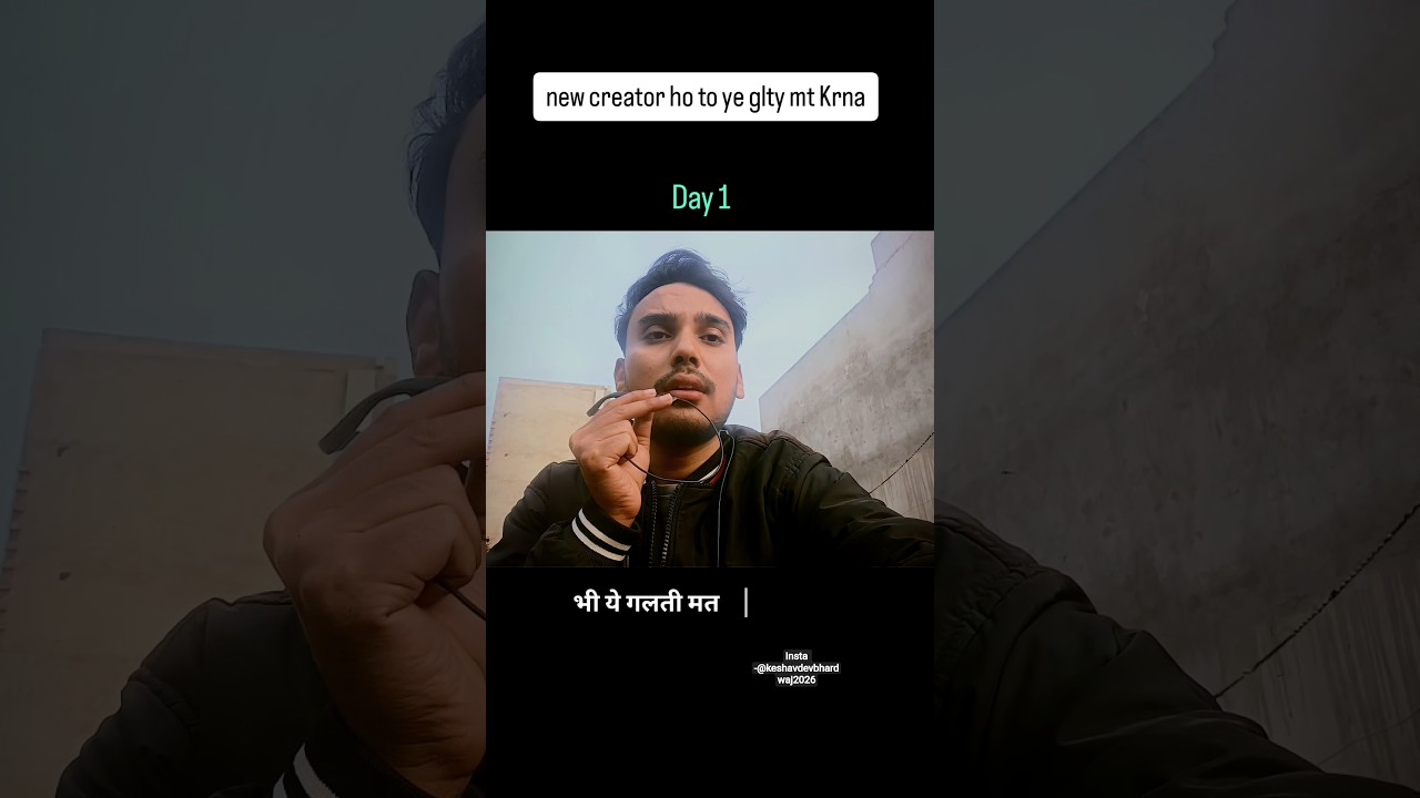 “Meri Ye Galti Padi Mehngi 😔 | New Content Creators Must Watch”