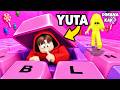 Yuta, Mio Dan Baby Celine Main Petak Impet Di ASMR Keyboard Speedrun || ROBLOX