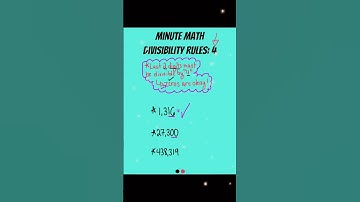 Divisibility Rules For 4! #maths #mathtricks #division #divisibilityrule