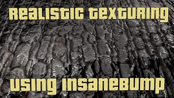 Free realistic texturing : Insane Bump (gimp) - how to install and use in bge