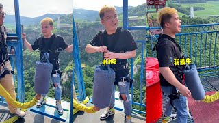 Bungee Jumping With Rope In Beautiful Place:Asmr Bungee Jumping