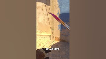 MIRAGE SHORT AND LADDER JUMP #CS2 #mirage  #shorts