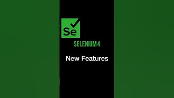 Latest Features of Selenium 4 | Selenium 4 | Automation testing |