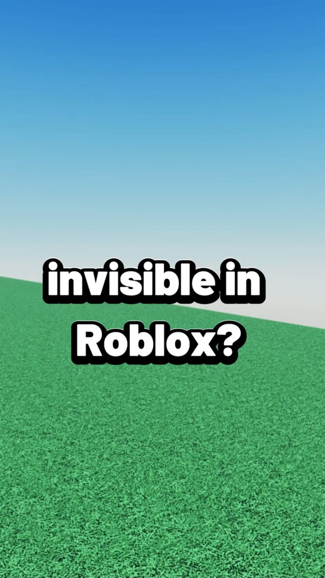 How To Make Your Roblox Avatar Invisible Roblox YouTube Oardefault 